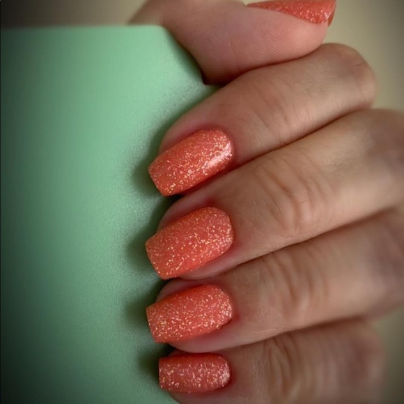 *Retired* Color Street: You’re Corally Invited | Orange Coral Glitter Summer - Picture 12 of 16